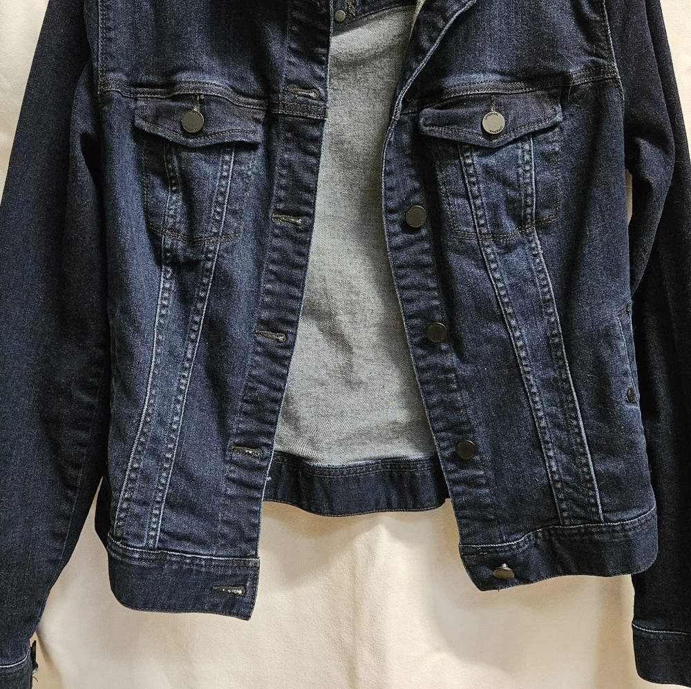Liverpool Dark Wash Denim Jacket MED